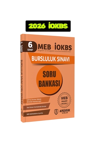 Ardışık Yayıncılık 6. Sınıf Bursluluk Sınavı Soru Bankası Ve Deneme Seti