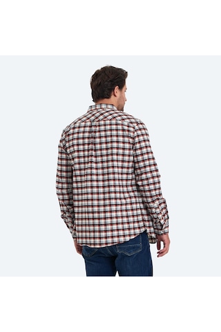 The Crow MANCHESTER Erkek Kiremit Gömlek