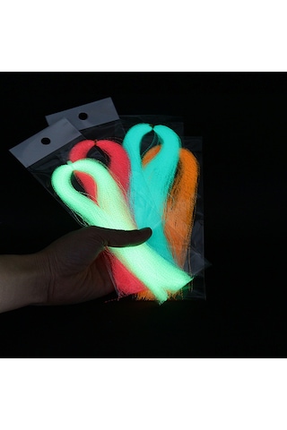 Mufunye Deniz Ve Göl Balıkçılığı İçin Parlak Beyaz Işıklı Spiral Renkli Balık Derisi Zincirli İğne Seti Uçan Böcek Desenli Dayanıklı Malzeme