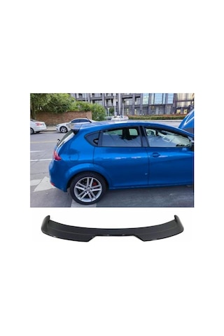 Seat Leon Piano Black Spoiler Abs Plastik 2009-2012