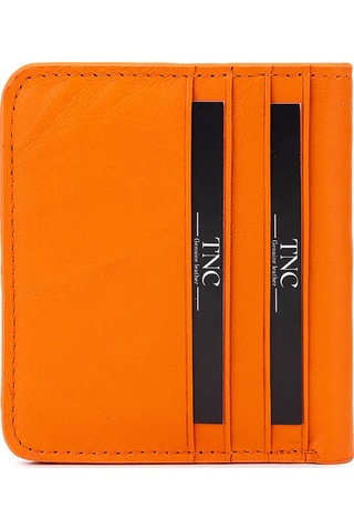 Tamer Tanca Unisex Hakiki Deri Turuncu Kartlık 688 4052 Krtlk Sk25-26 Turuncu Turuncu
