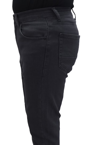 Hacker Denim Hacker Dmctekstil Erkek Füme Y875 Yüksek Bel Normal Kesim Boru Paça Jean Pantolon