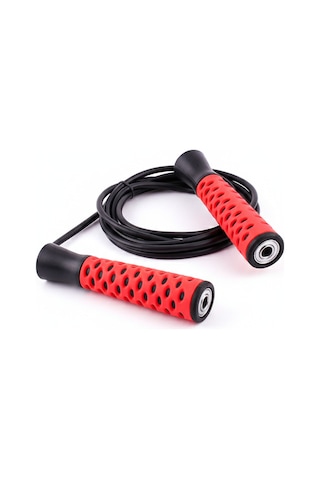 Kırmızı Pvc Atlama İpi - Fitness - Crossfit- Rope - Jump - Body - Sağlık - Egzersiz - Spor