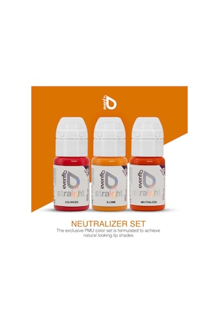 Perma Blend Evenflo Neutralizer 3 Lü Kalıcı Makyaj Dudak Nötralize Pigment Seti 3x15ml