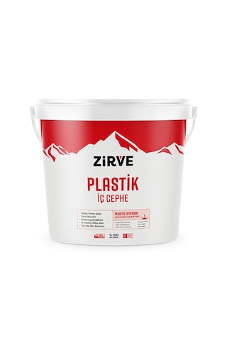Zirve Plastik İç Cephe Boyası 20 Kg 20 KG