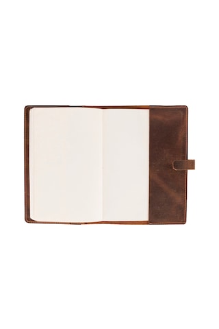 Bloom Quiet Edit Moccasin A5 Deri Kitap Defter Kılıfı