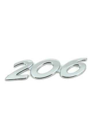 Bagaj Kapak Yazısı ( 206 ) Peugeot 206-206 Plus 1997- 8663Xv