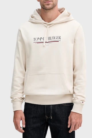 Tommy Hilfiger Erkek Sweat Mw0mw40534 Acg Bej Bej