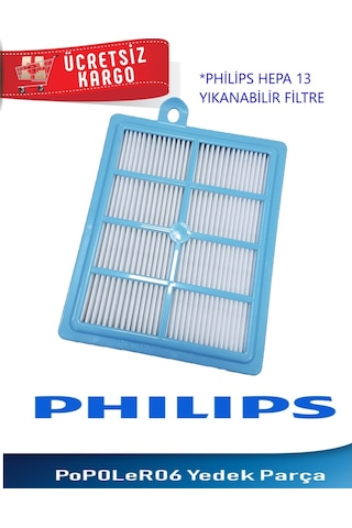 Philips Uyumlu Fc 9205 Triactive Marathon Emici Başlık + Hepa13 Filtre