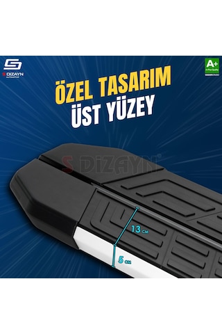 S-dizayn Hyundai Bayon Newline Aluminyum Yan Basamak 173 Cm 2021-2024 A+ Kalite