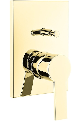 Artema Flo S A4221223 Ankastre Banyo Bataryası, Sıva Üstü Grubu, Altın