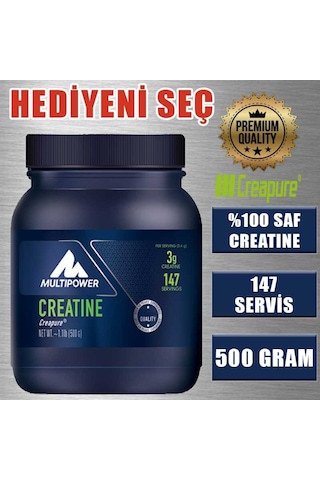 Multipower Creatine Creapure Powder 500 Gram Aromasız