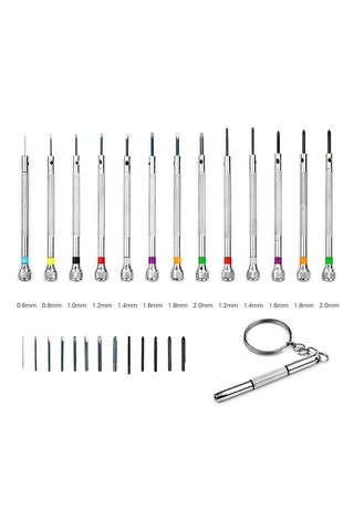 Suntek 13 Parça Saat Tamir Tornavida Seti Dizüstü Telefon