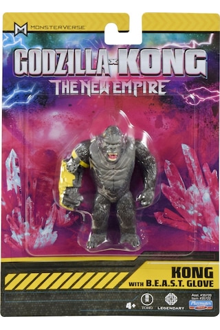 Godzilla Ve Kong Mini Figür 8 Cm Kong With B.e.a.s.t. Glove