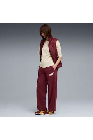 Puma Essentıals Nature 2.0 Comfort Logo Kadın Pantolon 688081 96 Kırmızı