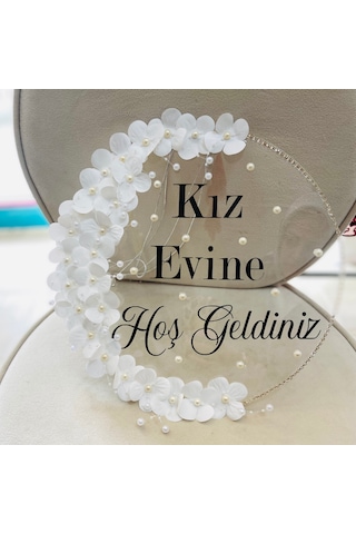 Kız Evine Hoşgeldiniz Kapı Süsü
