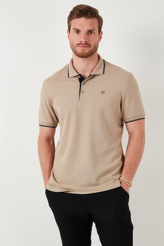 Buratti Pamuklu Slim Fit Şerit Detaylı Düğmeli Polo Yaka 4'Lü Paket Erkek T Shirt 5902118S4 Haki-Indigo-Taş-Vizon