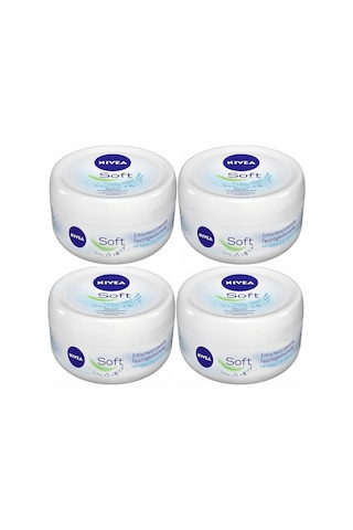 Nivea Soft Nemlendirici Bakım Kremi 4 x 200 ML