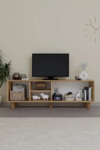 Bohem Serisi Safir Meşe Tv Ünitesi Safir Meşe