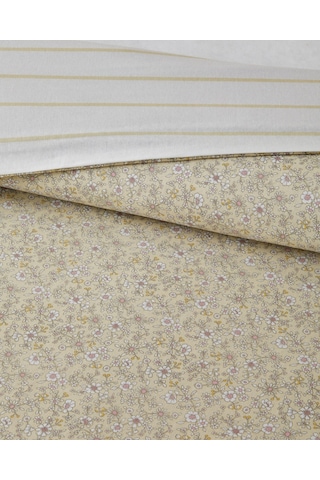 English Home Petty Chic Kolay Ütülenir Çift Kişilik Nevresim Seti 200x220 Cm Açık Sarı Açık Sarı