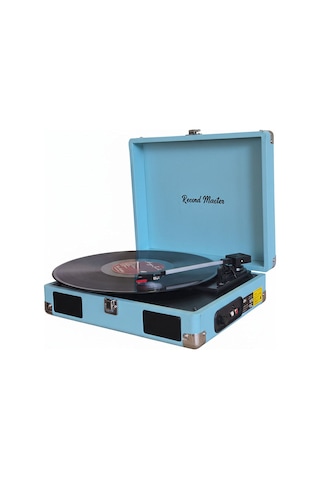 Record Master Rm-311 Mavi Renkli Pikap - Tüm Plaklar İle Uyumlu -