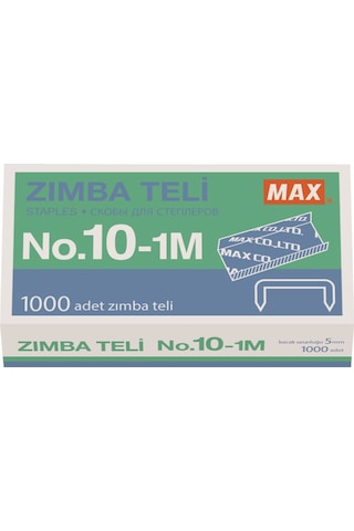Max No 10-1M Zımba Teli