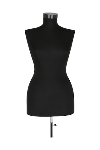 Rafburada Rafburada® Süngerli Terzi Prova Mankeni.Siyah Ve Gold Renk Prova