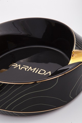 Parmida Siyah İkili Porselen Puro Küllüğü - Tr7353