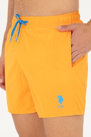 U.s. Polo Assn. Erkek Turuncu Deniz Şortu 50282927-vr051 Turuncu