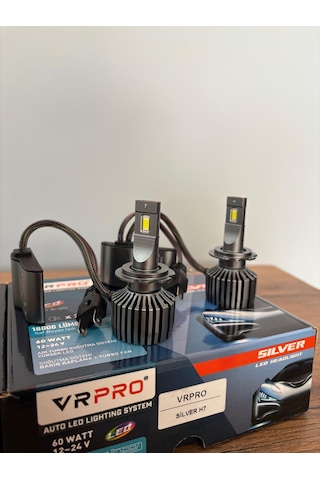 Vr Pro 18000 Lümen Silver H7 Yeni Nesil Led Xenon