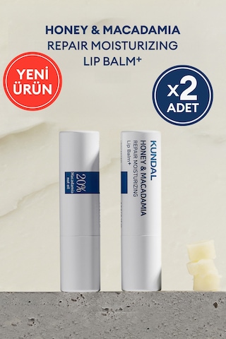 Bal Özlü Yoğun Nemlendirici Dudak Balmı Kundal Honey & Macadamia Repair Moisturizing Lip Balm