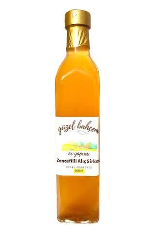 Güzel Bahçem Zencefilli Alıç Sirkesi 500 ML