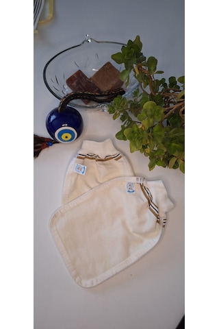 Eker-konfor Hızlıgiy Kese Seti-2 Adet Kese-lastikli Kese