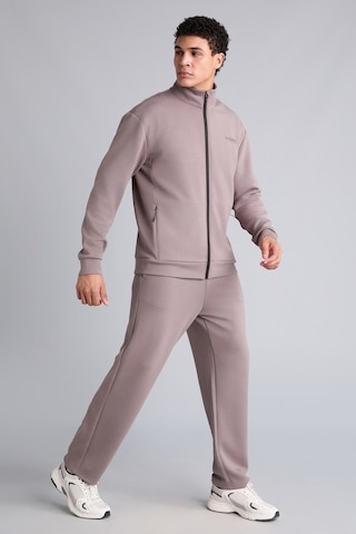 Defacto Ultra Yumuşak Standart Fit Dik Yaka Fermuarlı Baskılı Hırka H6166ax26augr539 Gri-gr539