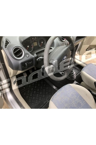 Ford Fıesta 2002-2008 Kasa Havuzlu Paspas 5D Kokusuz Kaucuk Siyah