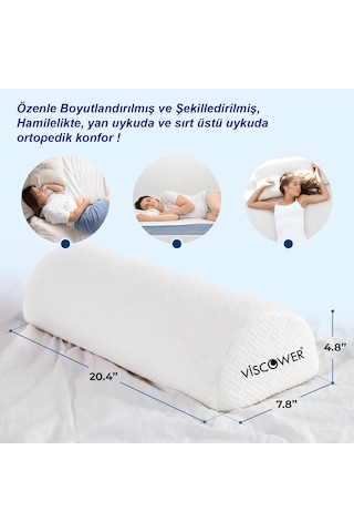Viscower Ortopedik Bacak Arası Ve Hamile Yastığı