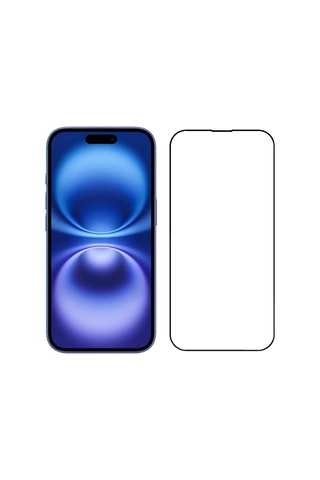 Pp Apple Uyumlu iPhone 16 Ekran Koruyucu 9d Tam Kaplayan Kavisli