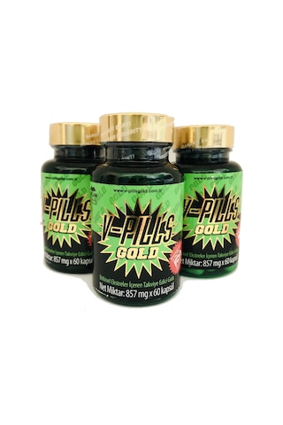 3 Kutu V Pills Gold Kapsül