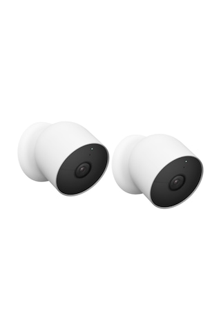 Google Nest Cam Dış Mekan Veya İç Mekan, Pilli Kablosuz Kamera - 2. Nesil İki Kamera - Kablosuz -123849