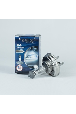 Delco U.s.a H4 90/100w Tablalı 45t Far Ampulü 12 Volt 10 Adet