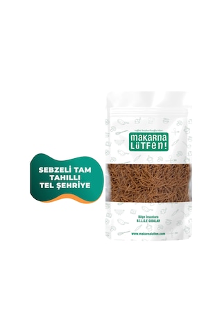 Sebzeli Tam Tahıllı Tel Şehriye 200 Gram