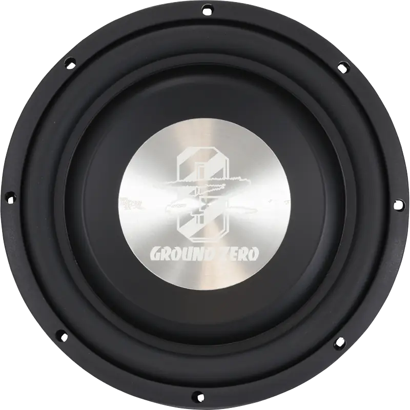 Ground Zero Flat-slim Subwoofer 25 Cm Gztw 10f 300 Watts Rms