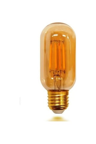 T45 Rustik Led Ampul 4w E27 Duy 2700k Amber Cam Dekoratif Vintage