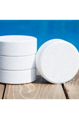 Tabchlor Multi 5 Kg%90 Tablet Klor -%90 Chlorine Multifunctional Tablets - Stabilize Triklor Tableti 200 Gr-toptancıy