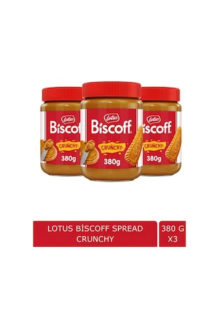 Biscoff Sprad Crunchy 380 G X 3