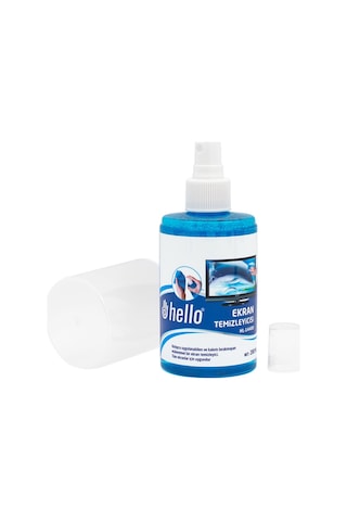 Hello Hl-14408 Sprey + Fiber Bez + Fırça 200ml Lcd Ekran Temizleme Seti