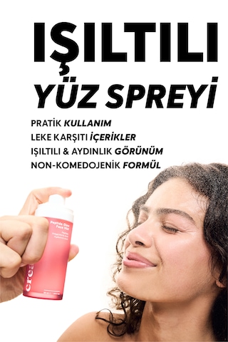 Cream Co. Moisturizer Leke Karşıtı Nemlendirici Bakım Kremi 50 ML + Peptide Glow Aydınlatıcı ve Nemlendirici Yüz Spreyi 50 ML