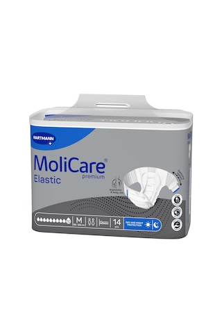 Molicare 10 Damla Belbantlı Hasta Bezi Medıum 14 Adet 4 Paket M