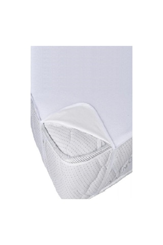 Mycey Bebe Alezi 80x160 Cm Pamuk Sıvı Geçirmez Beyaz