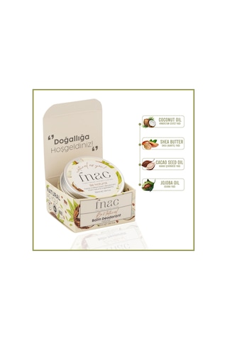 Fnac Doğal İçerikli Be Natural Ter Kokusu Önleyici Unisex Krem Deodorant 50 ML